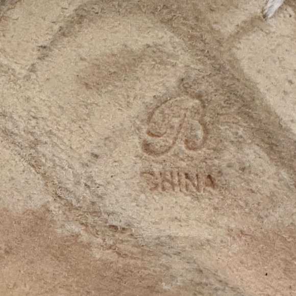 Brighton silver tone chain and faux pearls with tan leather flower - Picture 7 of 9